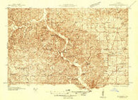 Doniphan Missouri Historical topographic map, 1:48000 scale, 15 X 15 Minute, Year 1937