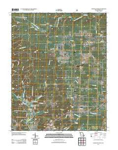 Doniphan North Missouri Historical topographic map, 1:24000 scale, 7.5 X 7.5 Minute, Year 2011
