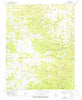 Dora Missouri Historical topographic map, 1:24000 scale, 7.5 X 7.5 Minute, Year 1973