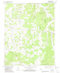 Doss Missouri Historical topographic map, 1:24000 scale, 7.5 X 7.5 Minute, Year 1981