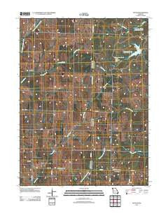 Dotham Missouri Historical topographic map, 1:24000 scale, 7.5 X 7.5 Minute, Year 2012