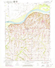 Dover Missouri Historical topographic map, 1:24000 scale, 7.5 X 7.5 Minute, Year 1950