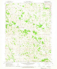 Downing NW Missouri Historical topographic map, 1:24000 scale, 7.5 X 7.5 Minute, Year 1965