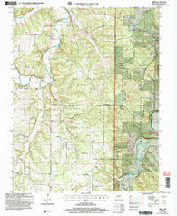 Drew Missouri Historical topographic map, 1:24000 scale, 7.5 X 7.5 Minute, Year 2004