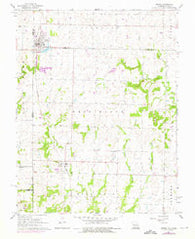Drexel Missouri Historical topographic map, 1:24000 scale, 7.5 X 7.5 Minute, Year 1961