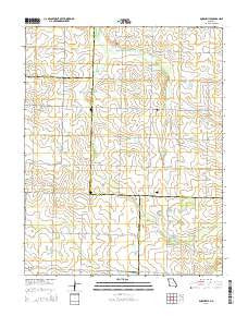 Dudenville Missouri Current topographic map, 1:24000 scale, 7.5 X 7.5 Minute, Year 2015