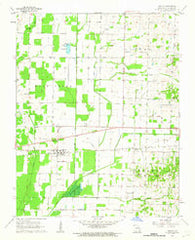 Dudley Missouri Historical topographic map, 1:24000 scale, 7.5 X 7.5 Minute, Year 1962