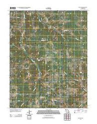 Duncan Missouri Historical topographic map, 1:24000 scale, 7.5 X 7.5 Minute, Year 2012