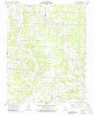 Duncan Missouri Historical topographic map, 1:24000 scale, 7.5 X 7.5 Minute, Year 1956