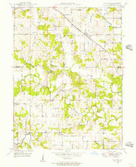 Durham Missouri Historical topographic map, 1:24000 scale, 7.5 X 7.5 Minute, Year 1949