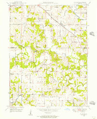 Durham Missouri Historical topographic map, 1:24000 scale, 7.5 X 7.5 Minute, Year 1949