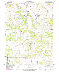 Durham Missouri Historical topographic map, 1:24000 scale, 7.5 X 7.5 Minute, Year 1949