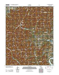 Eagle Rock Missouri Historical topographic map, 1:24000 scale, 7.5 X 7.5 Minute, Year 2012