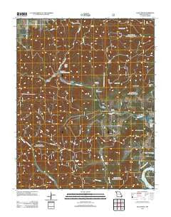 Eagle Rock Missouri Historical topographic map, 1:24000 scale, 7.5 X 7.5 Minute, Year 2012