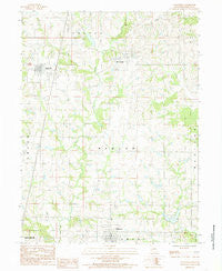 Eagleville Missouri Historical topographic map, 1:24000 scale, 7.5 X 7.5 Minute, Year 1984