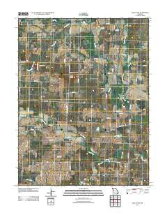 East Lynne Missouri Historical topographic map, 1:24000 scale, 7.5 X 7.5 Minute, Year 2011