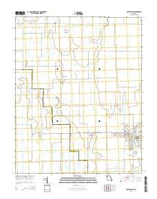 East Prairie Missouri Current topographic map, 1:24000 scale, 7.5 X 7.5 Minute, Year 2015