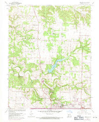 Ebenezer Missouri Historical topographic map, 1:24000 scale, 7.5 X 7.5 Minute, Year 1961