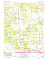 Ebenezer Missouri Historical topographic map, 1:24000 scale, 7.5 X 7.5 Minute, Year 1961