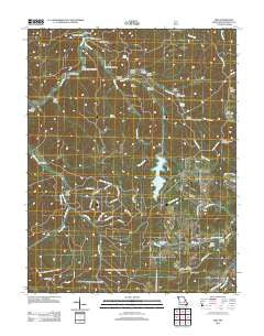 Ebo Missouri Historical topographic map, 1:24000 scale, 7.5 X 7.5 Minute, Year 2012