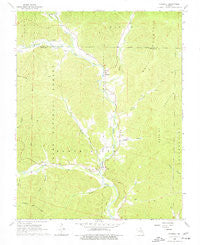 Edgehill Missouri Historical topographic map, 1:24000 scale, 7.5 X 7.5 Minute, Year 1968