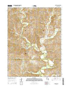 Edgerton Missouri Current topographic map, 1:24000 scale, 7.5 X 7.5 Minute, Year 2014