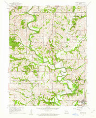 Edgerton Missouri Historical topographic map, 1:24000 scale, 7.5 X 7.5 Minute, Year 1961