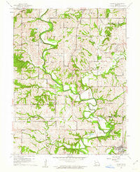 Edgerton Missouri Historical topographic map, 1:24000 scale, 7.5 X 7.5 Minute, Year 1961
