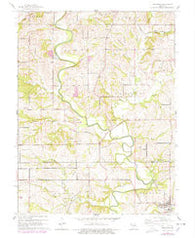 Edgerton Missouri Historical topographic map, 1:24000 scale, 7.5 X 7.5 Minute, Year 1961