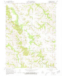 Edina SE Missouri Historical topographic map, 1:24000 scale, 7.5 X 7.5 Minute, Year 1965