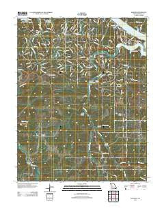 Edwards Missouri Historical topographic map, 1:24000 scale, 7.5 X 7.5 Minute, Year 2011