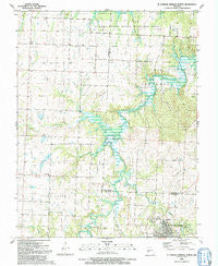 El Dorado Springs North Missouri Historical topographic map, 1:24000 scale, 7.5 X 7.5 Minute, Year 1991