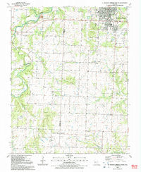El Dorado Springs South Missouri Historical topographic map, 1:24000 scale, 7.5 X 7.5 Minute, Year 1991
