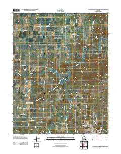 El Dorado Springs North Missouri Historical topographic map, 1:24000 scale, 7.5 X 7.5 Minute, Year 2011