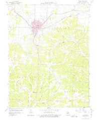 Eldon Missouri Historical topographic map, 1:24000 scale, 7.5 X 7.5 Minute, Year 1959