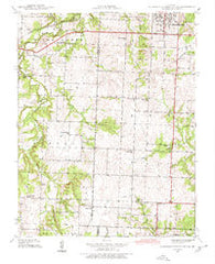 Eldorado Springs South Missouri Historical topographic map, 1:24000 scale, 7.5 X 7.5 Minute, Year 1939
