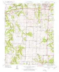 Eldorado Springs South Missouri Historical topographic map, 1:24000 scale, 7.5 X 7.5 Minute, Year 1939
