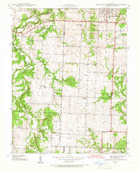 Eldorado Springs South Missouri Historical topographic map, 1:24000 scale, 7.5 X 7.5 Minute, Year 1939