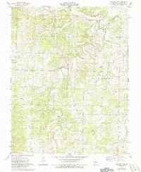 Eldridge East Missouri Historical topographic map, 1:24000 scale, 7.5 X 7.5 Minute, Year 1976