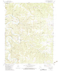 Eldridge West Missouri Historical topographic map, 1:24000 scale, 7.5 X 7.5 Minute, Year 1982