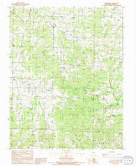 Elk Creek Missouri Historical topographic map, 1:24000 scale, 7.5 X 7.5 Minute, Year 1987