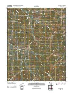 Elk Creek Missouri Historical topographic map, 1:24000 scale, 7.5 X 7.5 Minute, Year 2011