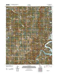 Elkton Missouri Historical topographic map, 1:24000 scale, 7.5 X 7.5 Minute, Year 2011