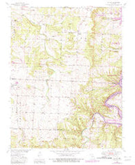 Elkton Missouri Historical topographic map, 1:24000 scale, 7.5 X 7.5 Minute, Year 1942