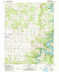 Elkton Missouri Historical topographic map, 1:24000 scale, 7.5 X 7.5 Minute, Year 1991