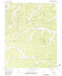 Ellington SE Missouri Historical topographic map, 1:24000 scale, 7.5 X 7.5 Minute, Year 1968