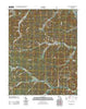 Ellington SE Missouri Historical topographic map, 1:24000 scale, 7.5 X 7.5 Minute, Year 2012