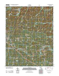 Ellsinore Missouri Historical topographic map, 1:24000 scale, 7.5 X 7.5 Minute, Year 2011