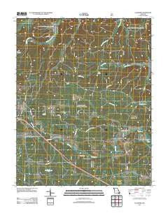 Ellsinore Missouri Historical topographic map, 1:24000 scale, 7.5 X 7.5 Minute, Year 2011