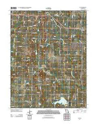 Elm Missouri Historical topographic map, 1:24000 scale, 7.5 X 7.5 Minute, Year 2011